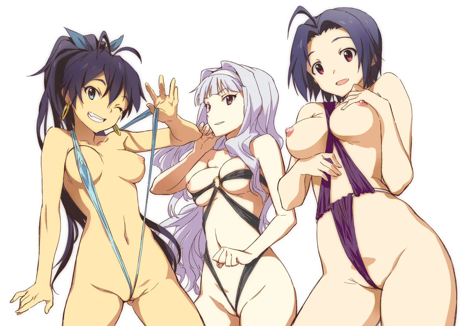 アイドルマスターの四条貴音が着用したエロ水着、魅惑的なシーン