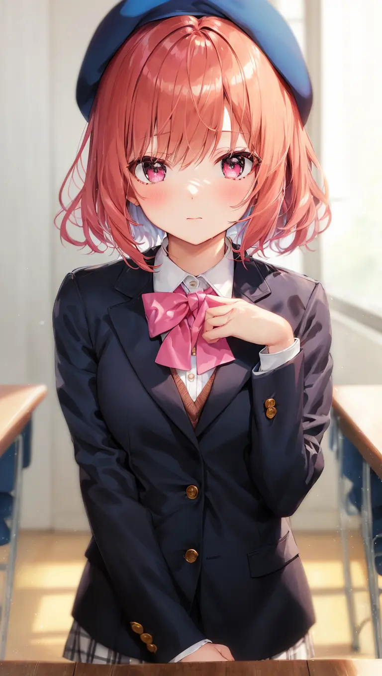 推しの子のキャラクター有馬かなの制服姿の画像
