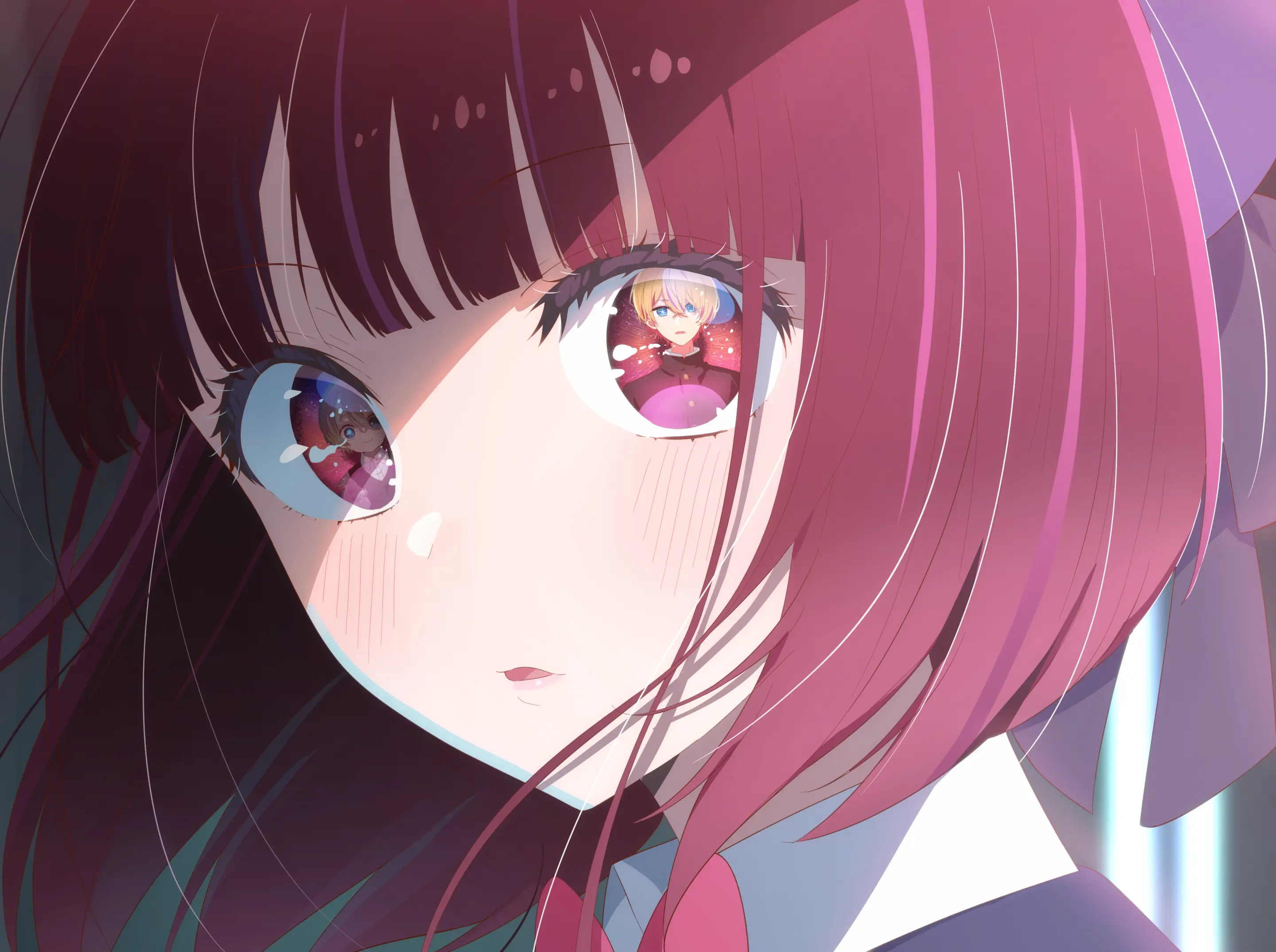 推しの子の有馬かなの少女らしさを強調した画像